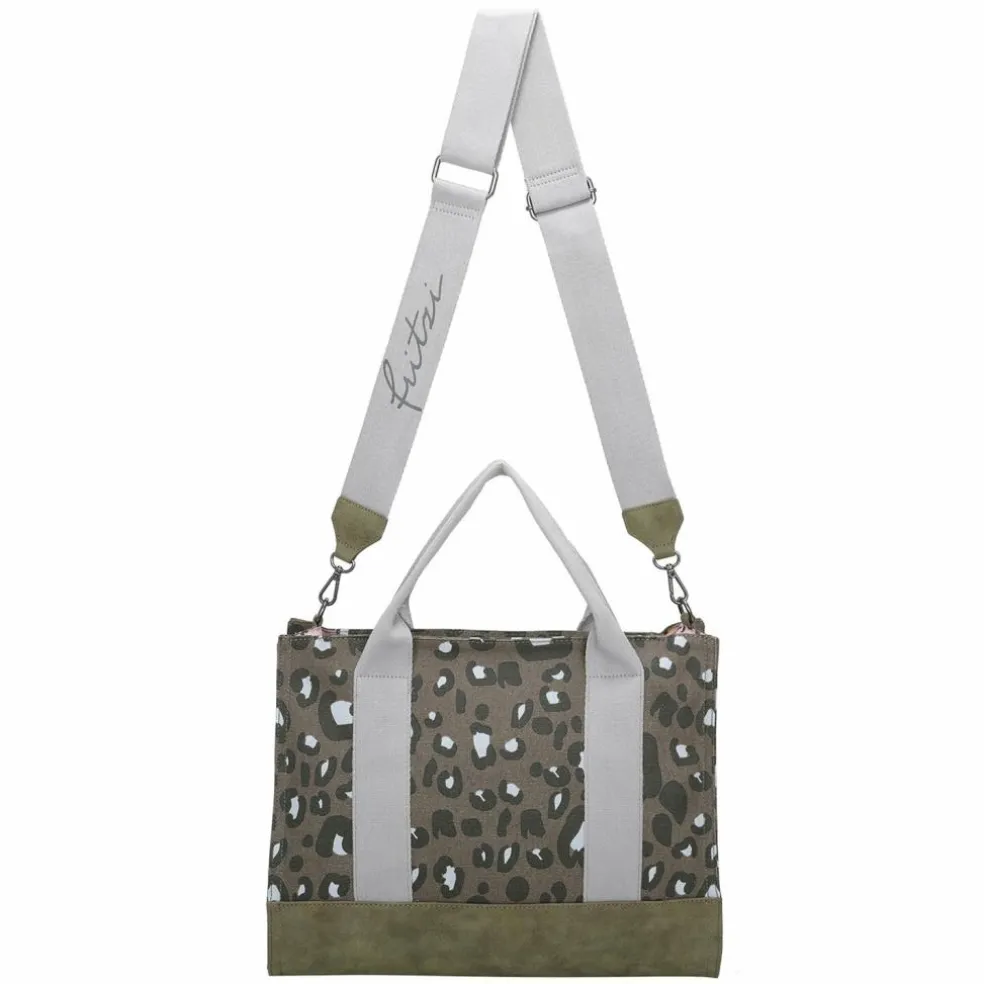 Fritzi aus Preußen Canvas Handtasche 40 cm