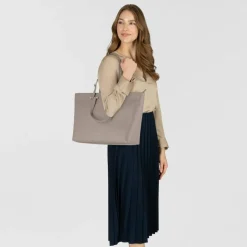 Furla Duetto Shopper Tasche Leder 45 cm