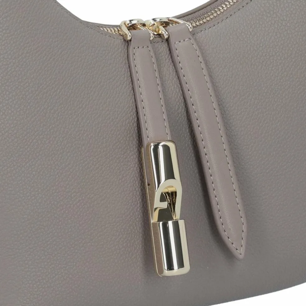 Furla Goccia Schultertasche Leder 22 cm