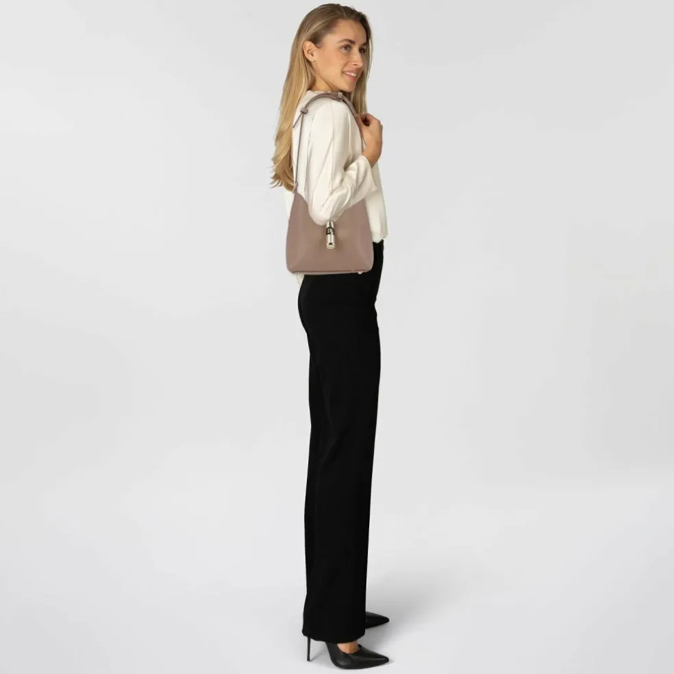 Furla Iride Mini Bag Schultertasche Leder 18 cm