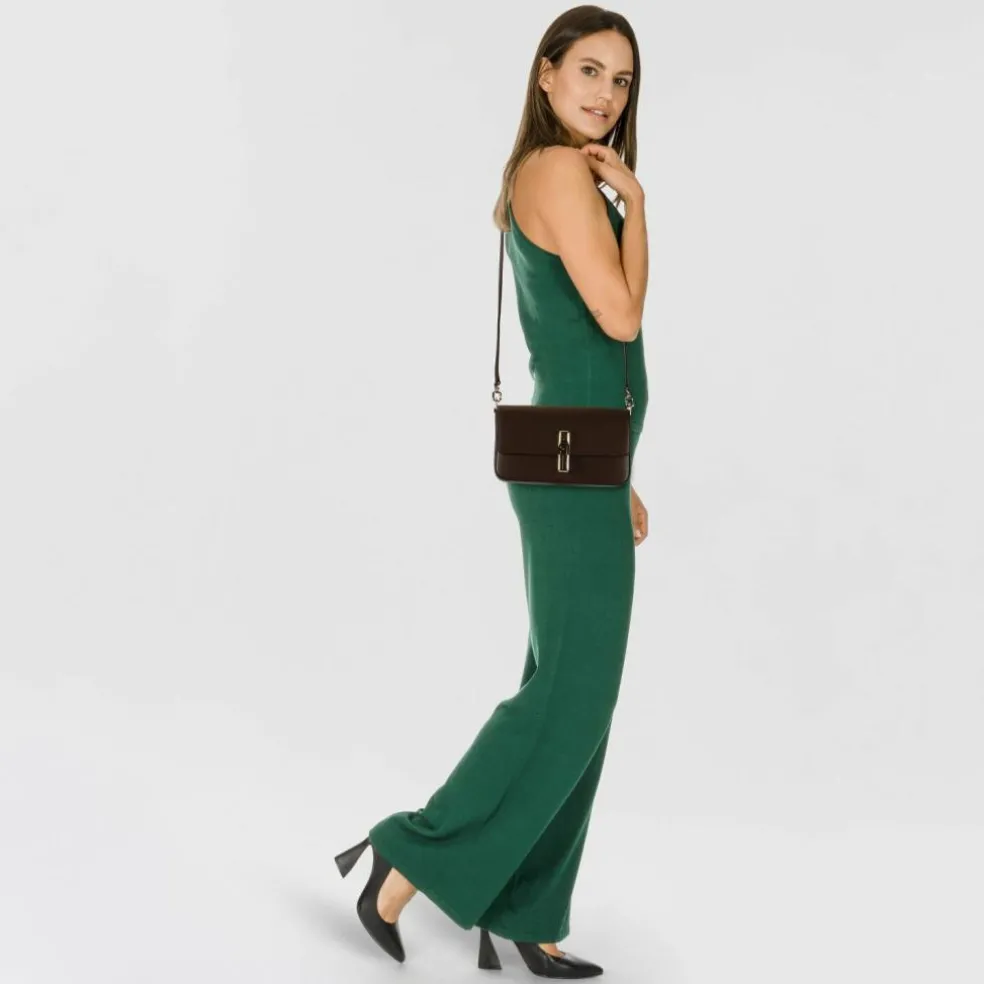 Furla Iride Umhängetasche Leder 24 cm