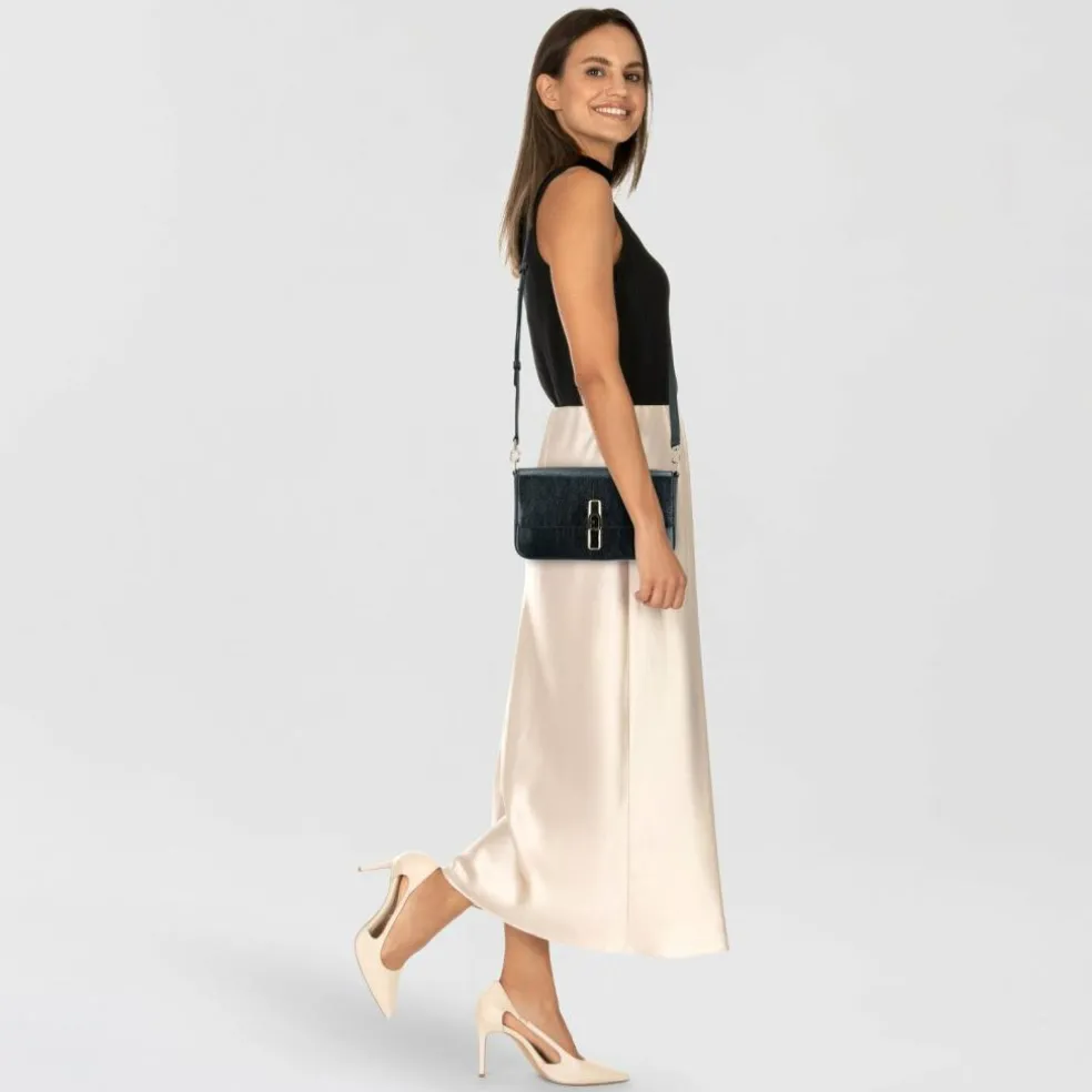 Furla Iride Umhängetasche S Leder 24 cm