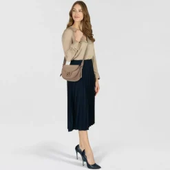 Furla Lotus Umhängetasche Leder 20 cm