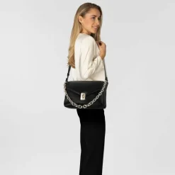 Furla Meridiana Schultertasche Leder 28 cm