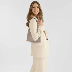 Furla Nuvola Schultertasche Leder 21 cm