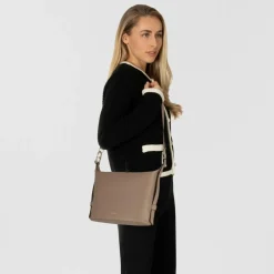 Furla Nuvola Schultertasche Leder 28 cm