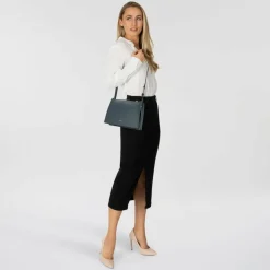 Furla Nuvola Umhängetasche Leder 25 cm