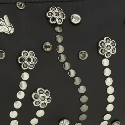 Gabs Pepita Schultertasche Leder 20 cm mit Dehnfalte