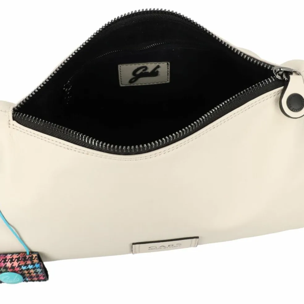 Gabs Pepita Schultertasche Leder 31 cm mit Dehnfalte