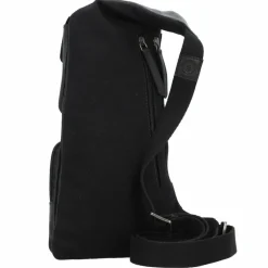 Greenburry Pure Black Umhängetasche Leder 16 cm