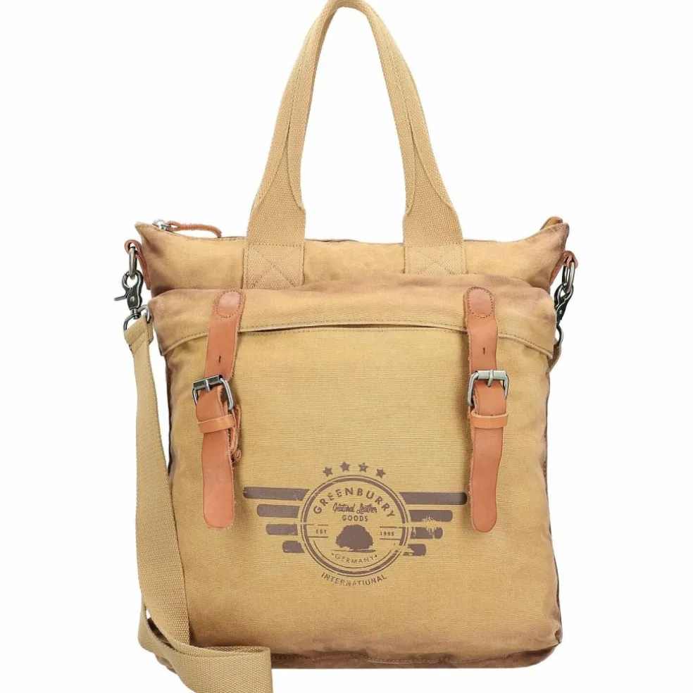 Greenburry Vintage Aviator Schultertasche 36 cm