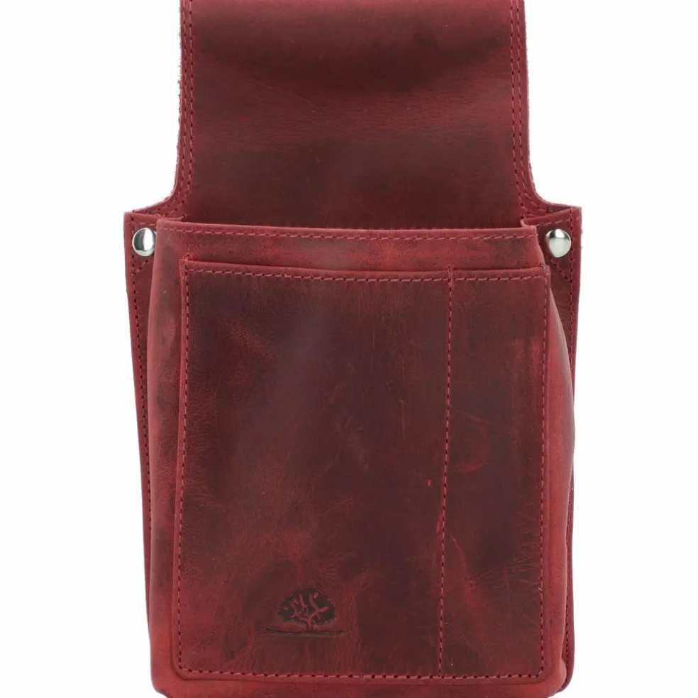 Greenburry Vintage Gürteltasche Leder 13 cm