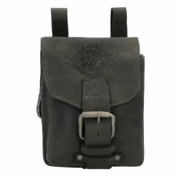 Greenburry Vintage Gürteltasche Leder 15 cm