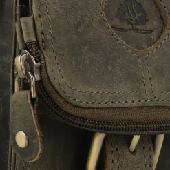 Greenburry Vintage Gürteltasche Leder 13.5 cm