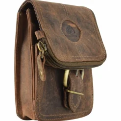 Greenburry Vintage Gürteltasche Leder 14,5 cm