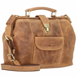 Greenburry Vintage Handtasche Leder 31 cm