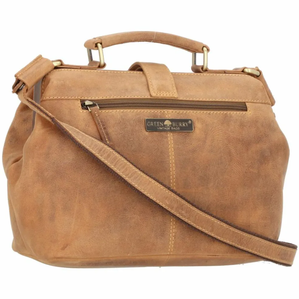 Greenburry Vintage Handtasche Leder 31 cm