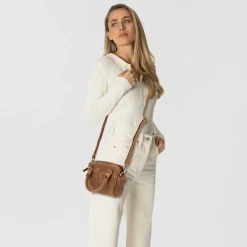 Greenburry Vintage Mini Bag Handtasche Leder 18 cm