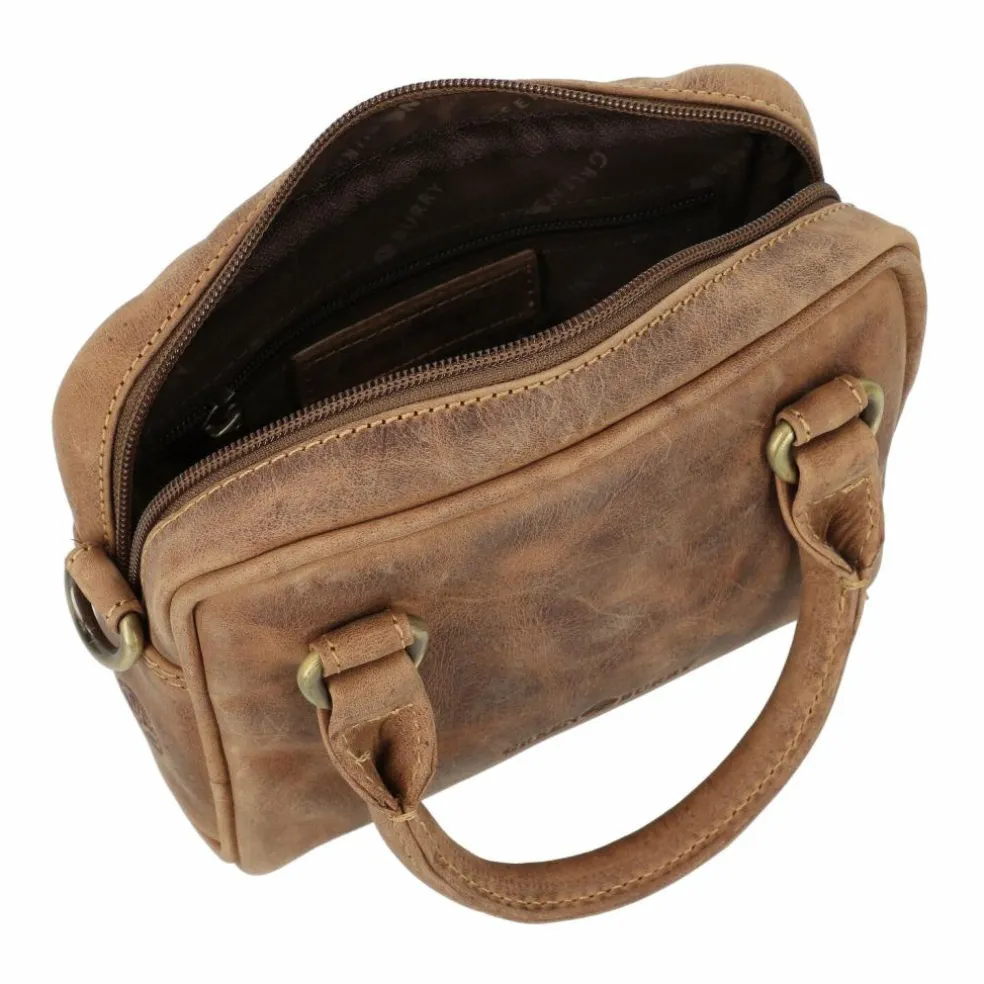 Greenburry Vintage Mini Bag Handtasche Leder 18 cm