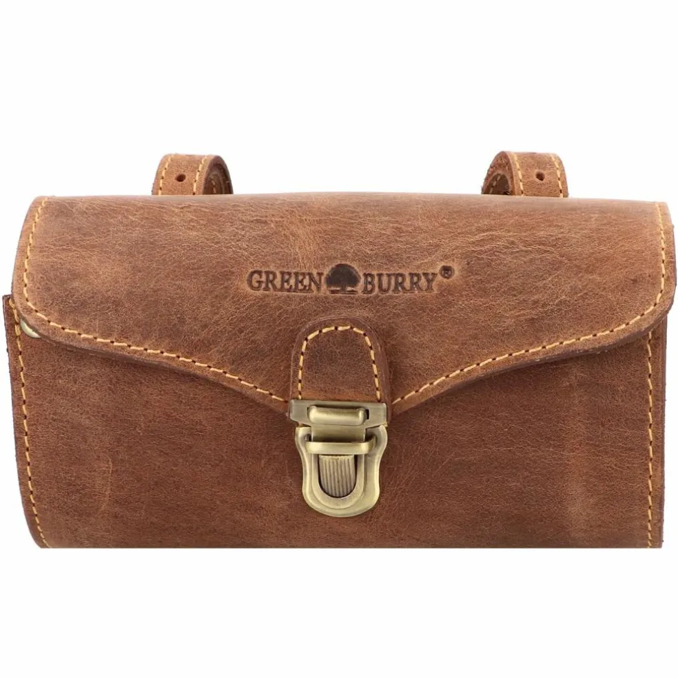 Greenburry Vintage Original Fahrradtasche Leder 17 cm