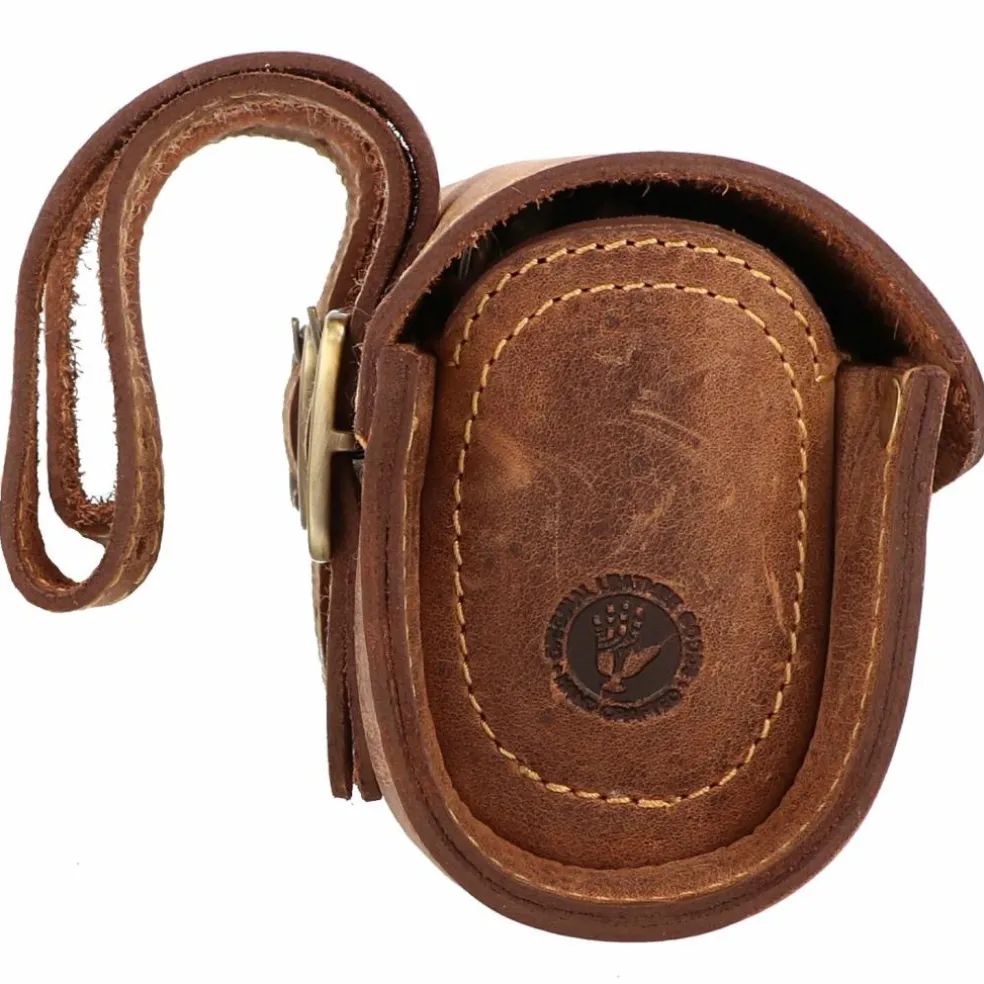 Greenburry Vintage Original Fahrradtasche Leder 17 cm