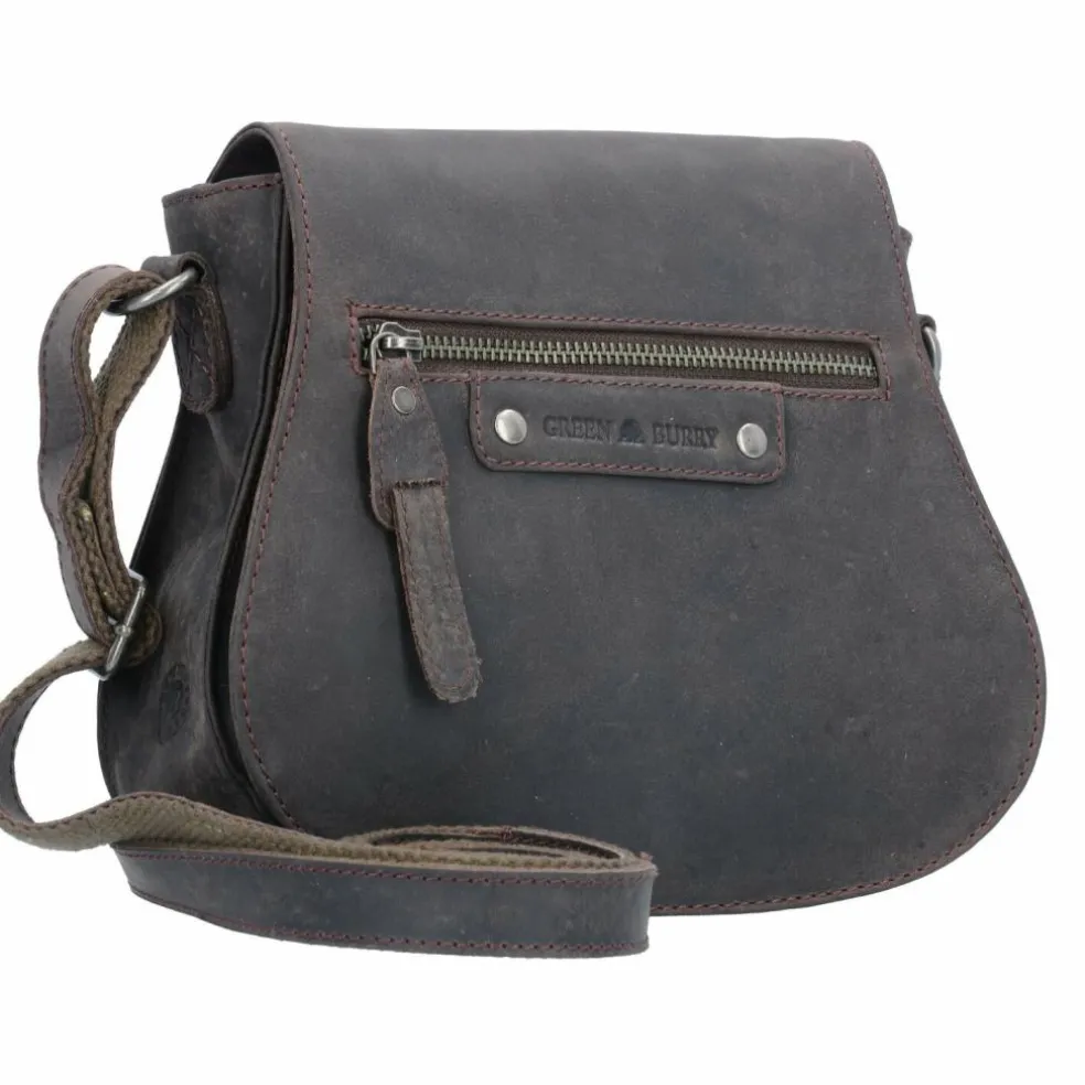 Greenburry Vintage Revival Umhängetasche Leder 21 cm