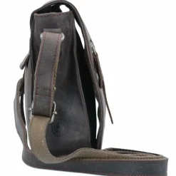 Greenburry Vintage Revival Umhängetasche Leder 21 cm