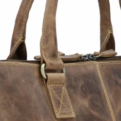 Greenburry Vintage Shopper Tasche Leder 40 cm