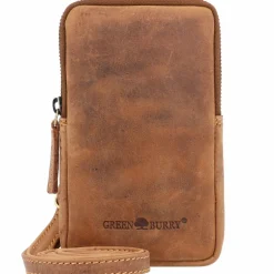 Greenburry Vintage Umhängetasche Leder 11 cm