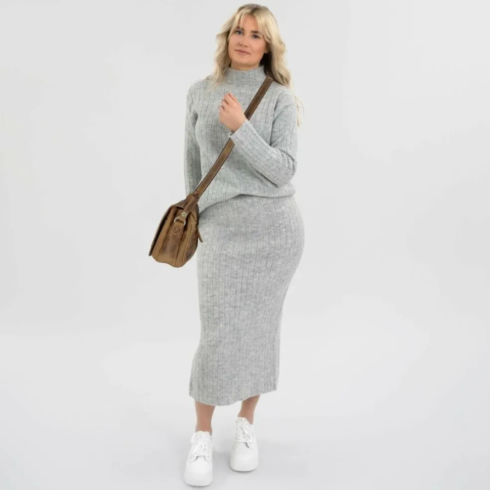 Greenburry Vintage Umhängetasche Leder 20 cm