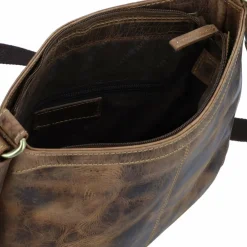 Greenburry Vintage Umhängetasche Leder 27 cm