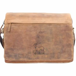 Greenburry Vintage Umhängetasche Leder 30 cm