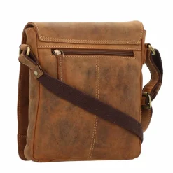 Greenburry Vintage Umhängetasche Leder 23 cm