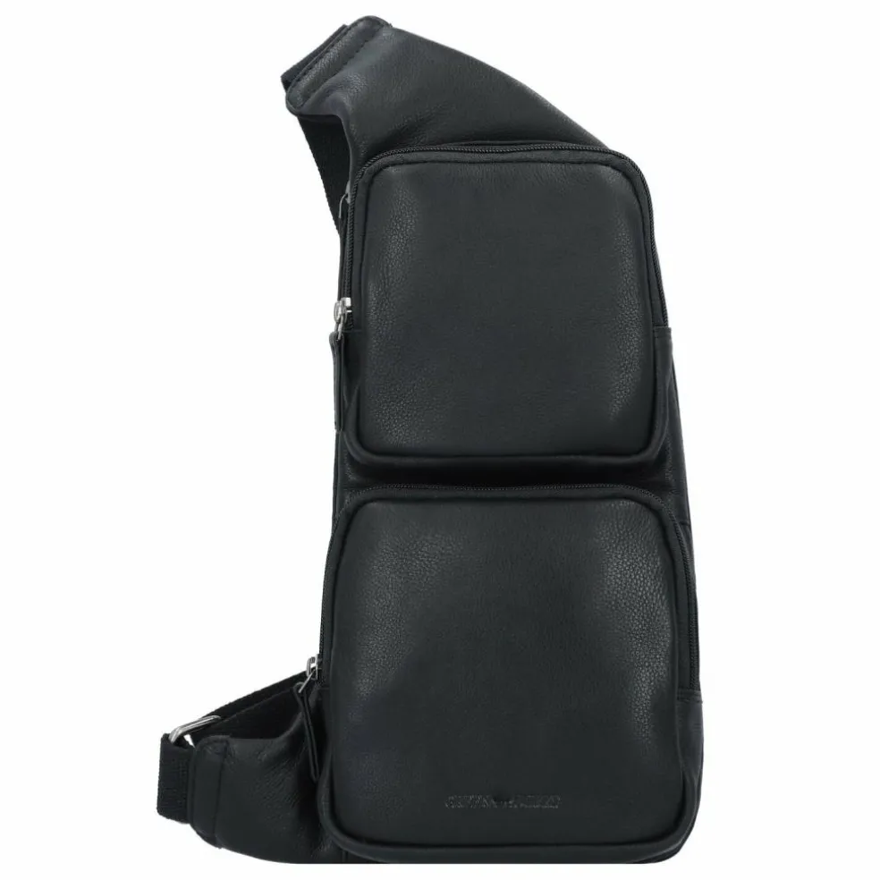 Greenburry Vintage Umhängetasche Leder 43 cm