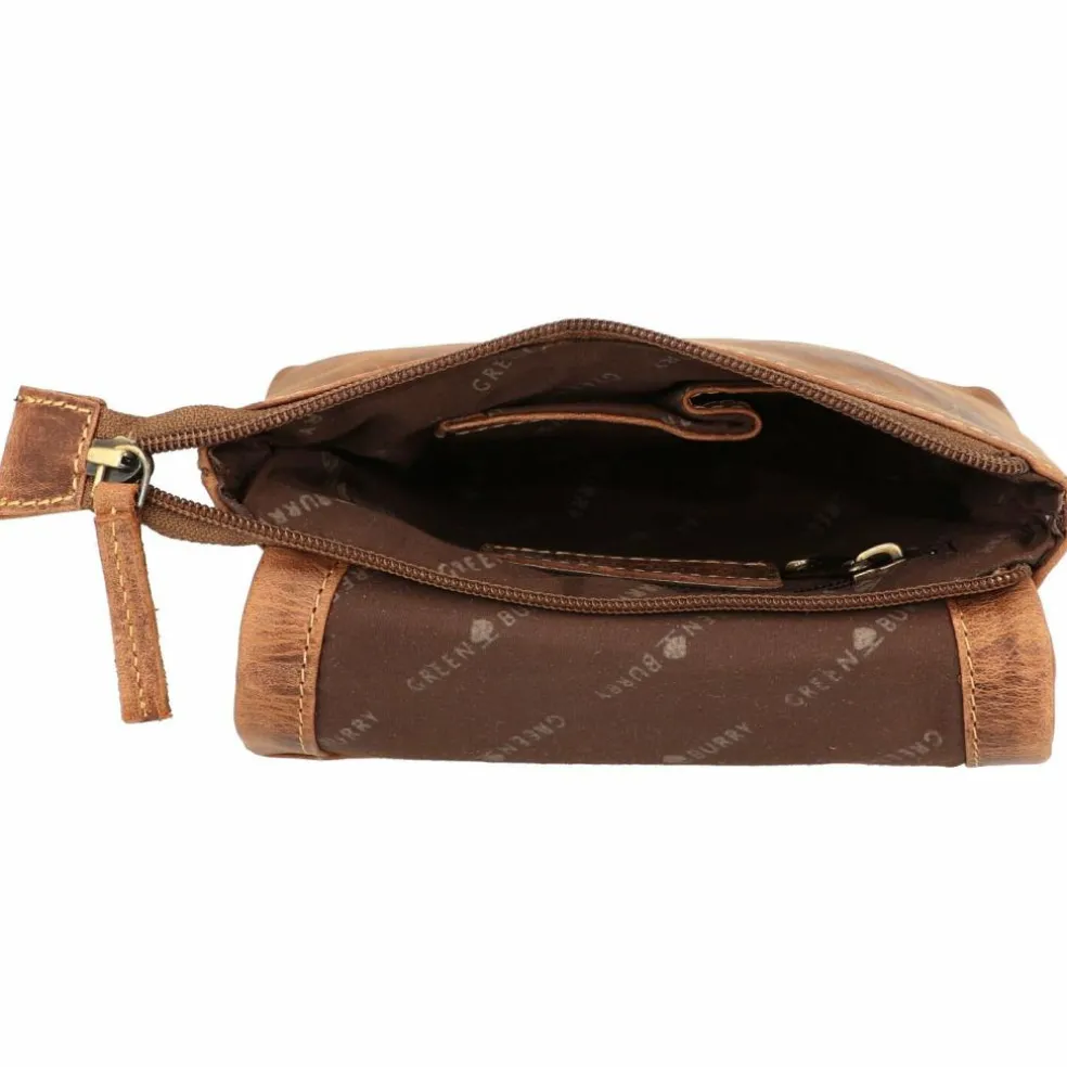 Greenburry Vintage Umhängetasche Leder 25 cm