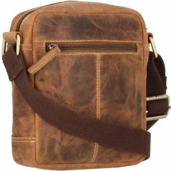 Greenburry Vintage Umhängetasche Leder 18 cm