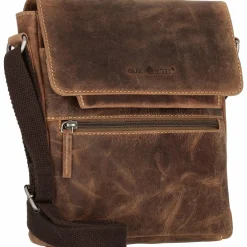 Greenburry Vintage Umhängetasche Leder 22 cm