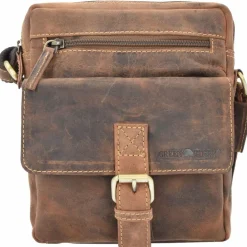 Greenburry Vintage Umhängetasche Leder 20 cm