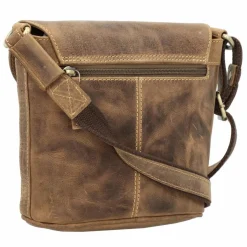 Greenburry Vintage Umhängetasche Leder 20 cm