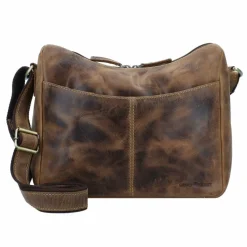 Greenburry Vintage Umhängetasche Leder 30 cm