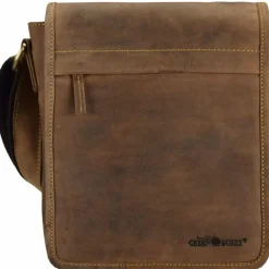 Greenburry Vintage Umhängetasche Leder 23 cm
