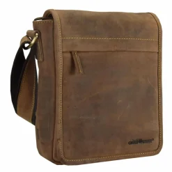 Greenburry Vintage Umhängetasche Leder 23 cm