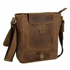 Greenburry Vintage Umhängetasche Leder 23 cm