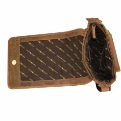 Greenburry Vintage Umhängetasche Leder 23 cm