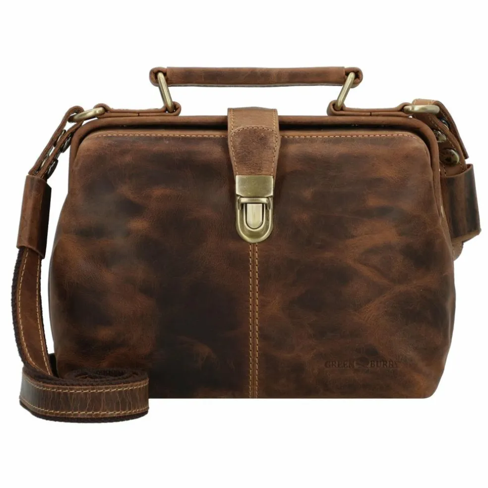 Greenburry Vintage Umhängetasche Leder 24 cm