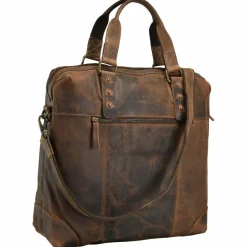 Greenland Nature Classic Handtasche Leder 37 cm