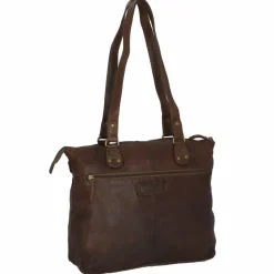 Greenland Nature Femi & Nine Schultertasche Leder 35 cm