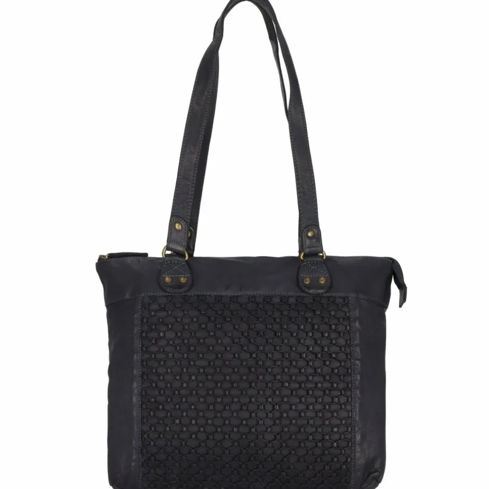 Greenland Nature Femi & Nine Schultertasche Leder 35 cm