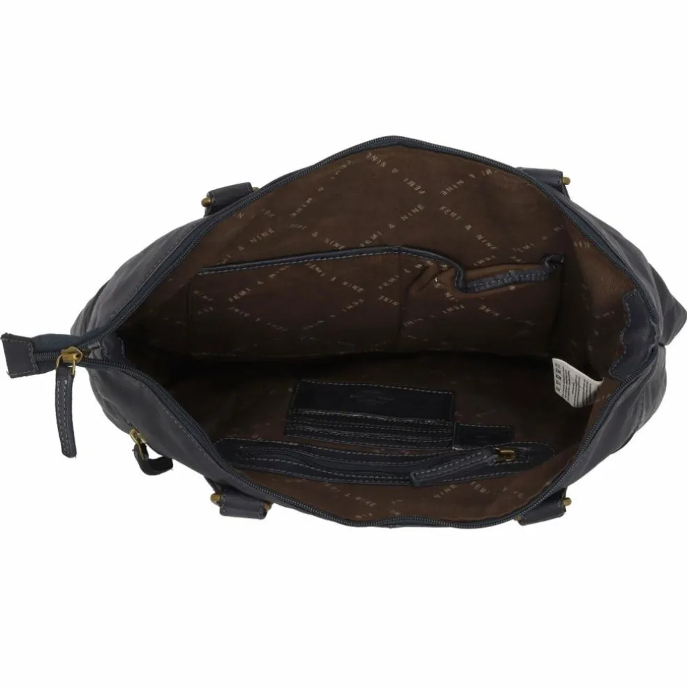 Greenland Nature Femi & Nine Schultertasche Leder 35 cm