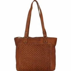 Greenland Nature Femi & Nine Schultertasche Leder 35 cm